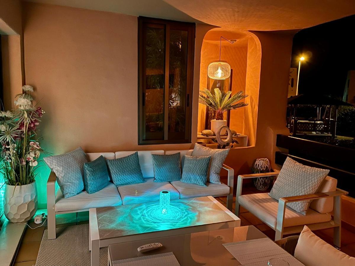 Casares Beach Golf Apartment With Private Garden Direct Pool Access ภายนอก รูปภาพ