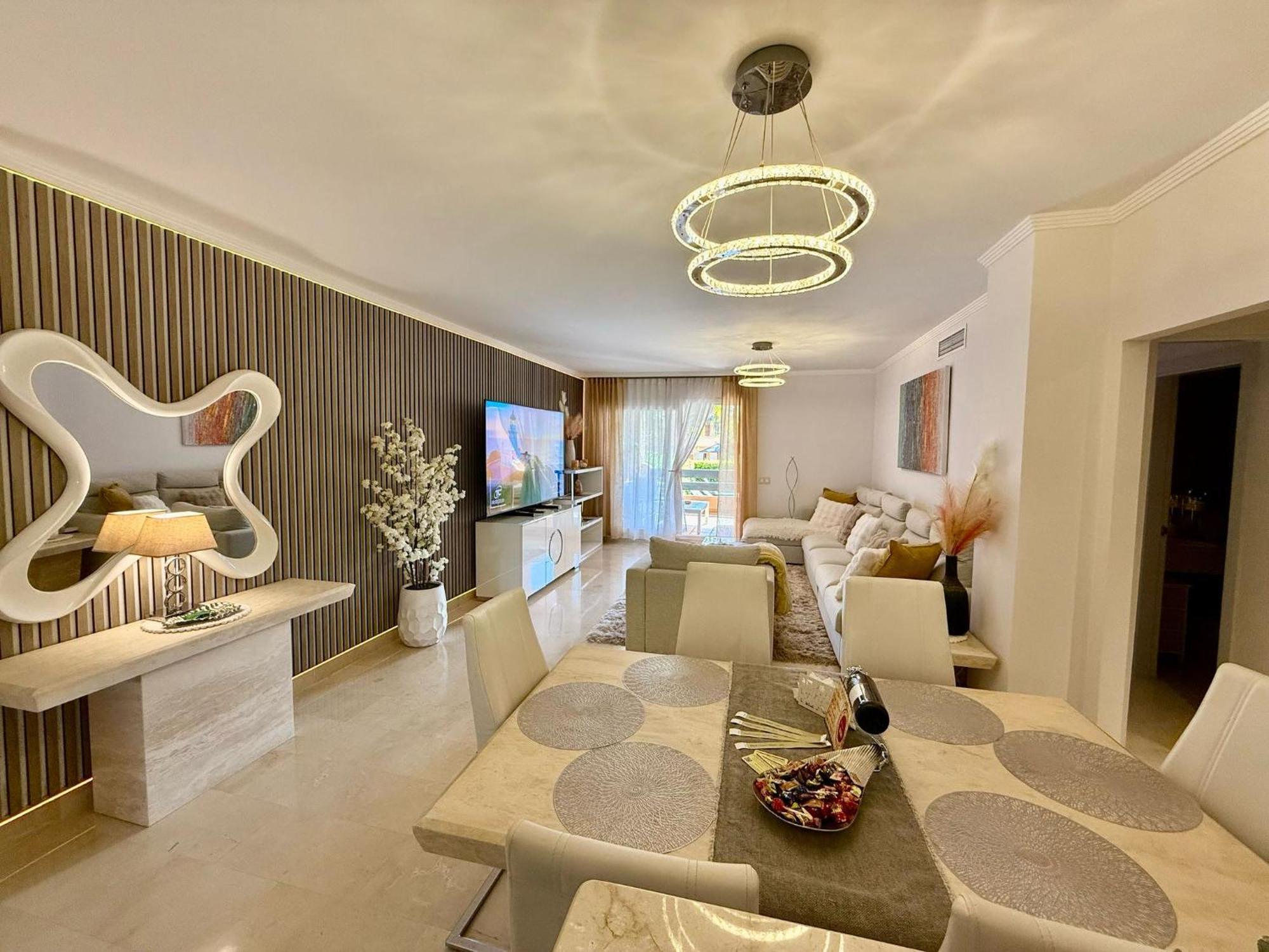 Casares Beach Golf Apartment With Private Garden Direct Pool Access ภายนอก รูปภาพ