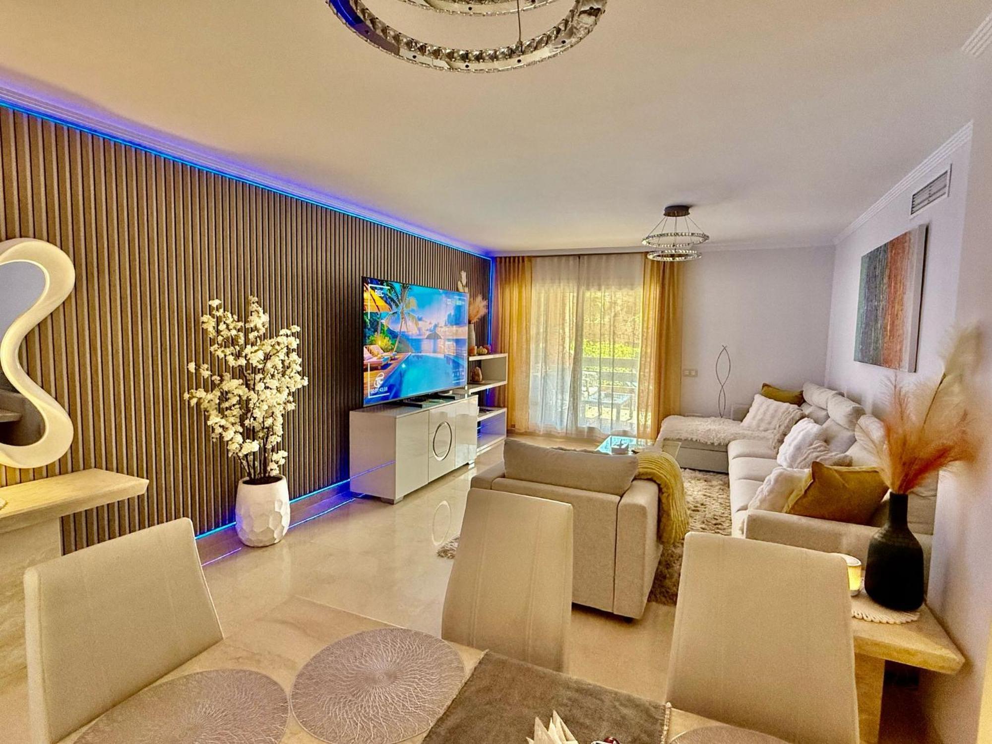 Casares Beach Golf Apartment With Private Garden Direct Pool Access ภายนอก รูปภาพ